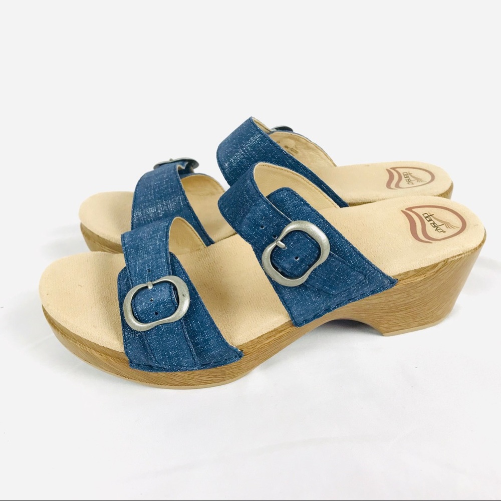 Dansko Sophie sandal clogs two strap comfort - Picture 3 of 10